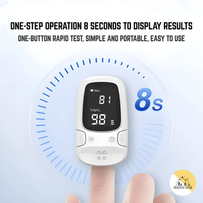 Portable Health Mini Finger Pulse Oximeter Blood Oxygen Saturation SpO2 Oximetro Oxymeter For Home