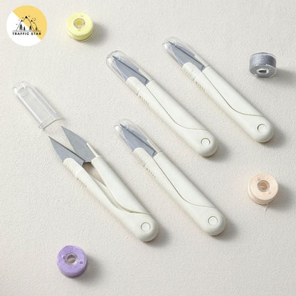 U Shaped Small Scissors With Lid