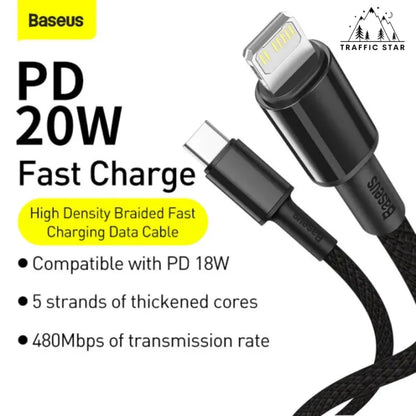 Baseus PD 20W Fast Charing Type C Cable