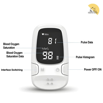 Portable Health Mini Finger Pulse Oximeter Blood Oxygen Saturation SpO2 Oximetro Oxymeter For Home