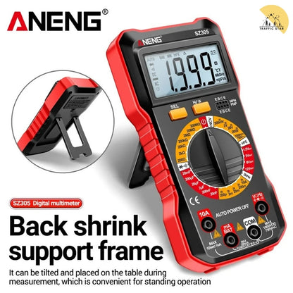 ANENG SZ305 Professional Multimeter 1999 Counts AC/DC Voltage Tester Ammeter Capacitor hFE Triode Hz Detector Electrician Tools