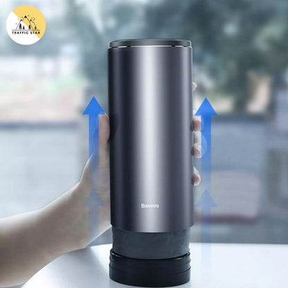 Baseus Car Trash Can Mini Desktop Storage Box Dust Bin Holder 500ml Large Capacity