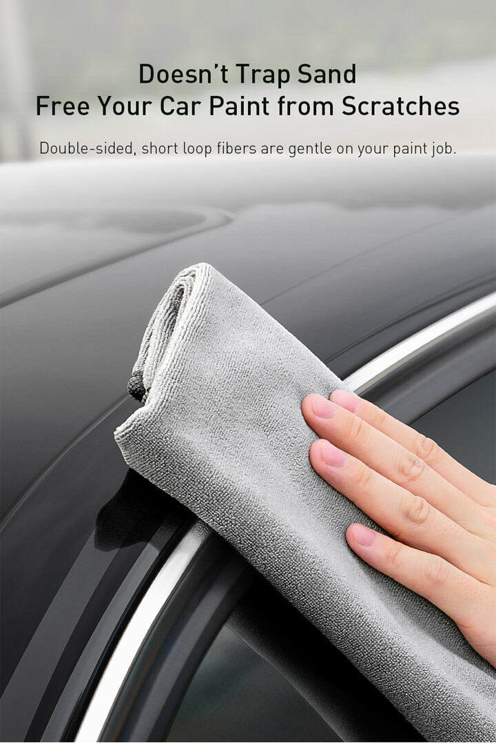 Baseus, Microfiber Car Wash Towel, Absorbent Car Wash Towel 40x80cm