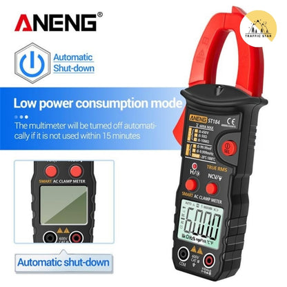 ANENG ST184 6000 Counts Professional Digital Multimeter True RMS AC/DC Voltage Tester AC Current Hz Capacitance Ohm