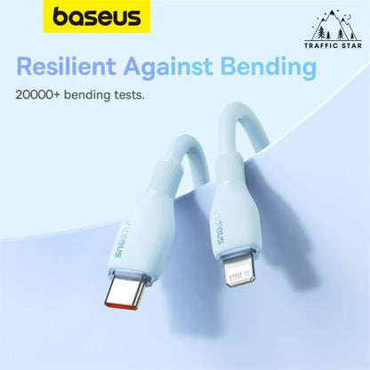 Baseus Fast Charging Cable 20W Type C to Lightning 1.2m/2m 480Mbps Data Cable ios