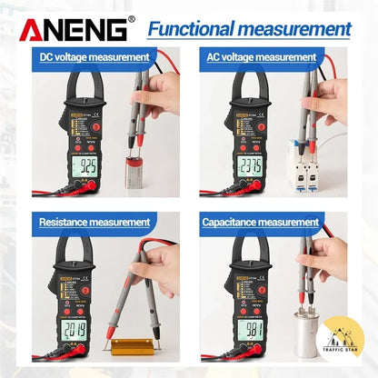 ANENG ST184 6000 Counts Professional Digital Multimeter True RMS AC/DC Voltage Tester AC Current Hz Capacitance Ohm