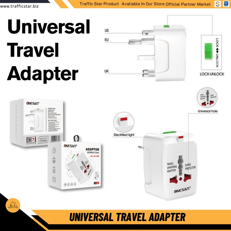 ONESAM International Adapter Universal Travel Adapter (OS-U06)
