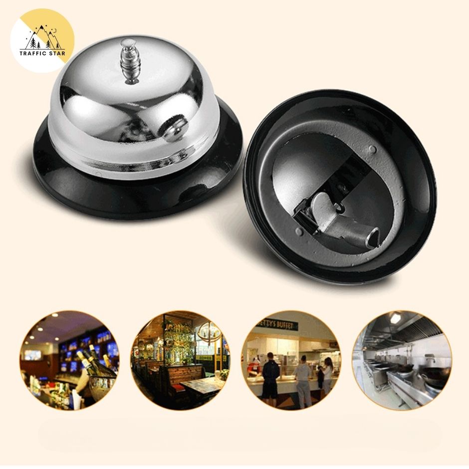 Multipurpose Stainless Steel Call Bell (စားပွဲတင်ခေါင်းလောင်း)