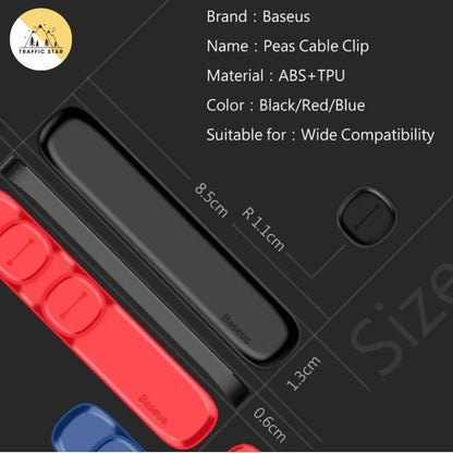 Baseus Magnetic Base Cable Clip Cable Organizer