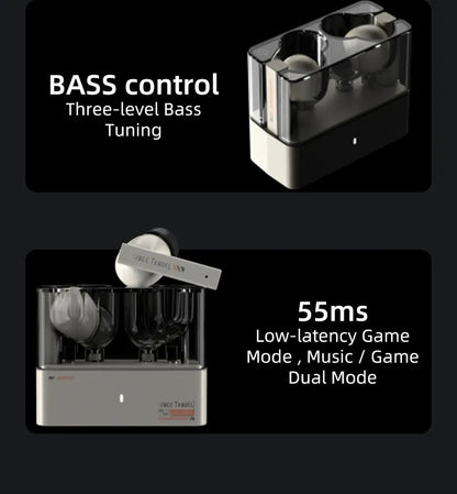 Moondrop Space Travel-Bluetooth 5.3 13mm Dynamic Driver True Wireless Stereo Earphones