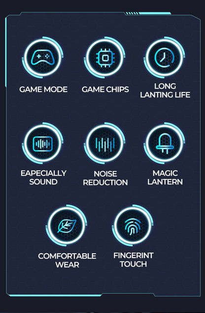 Lenovo Thinkplus XT85 TWS Bluetooth Earbuds Gaming/Music