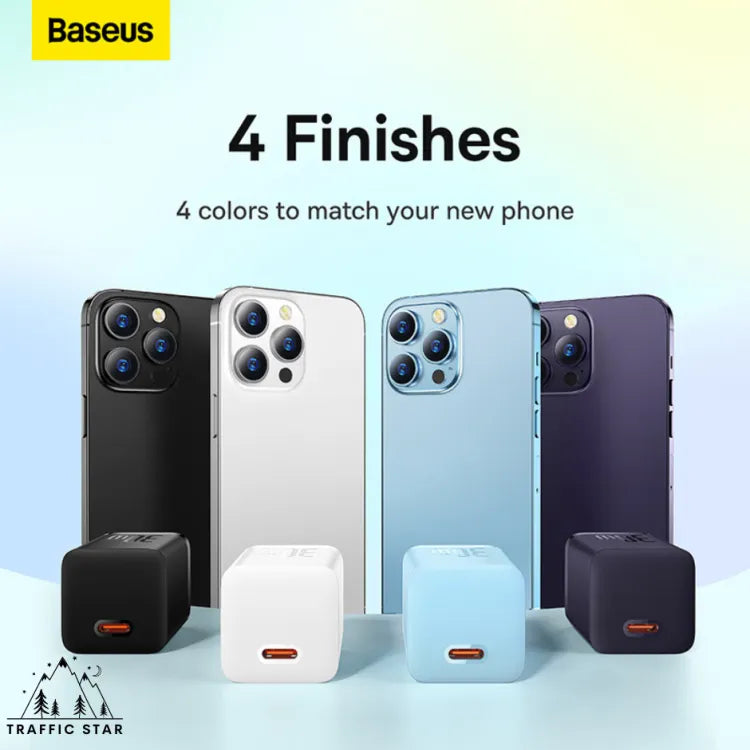 Baseus Mini GaN5 30W Adapter Fast Charger Type C
