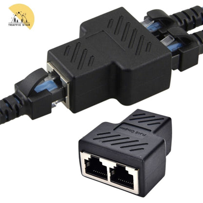 LAN 1 to 2 Ethernet Network Cable, RJ45 splitter plug connector