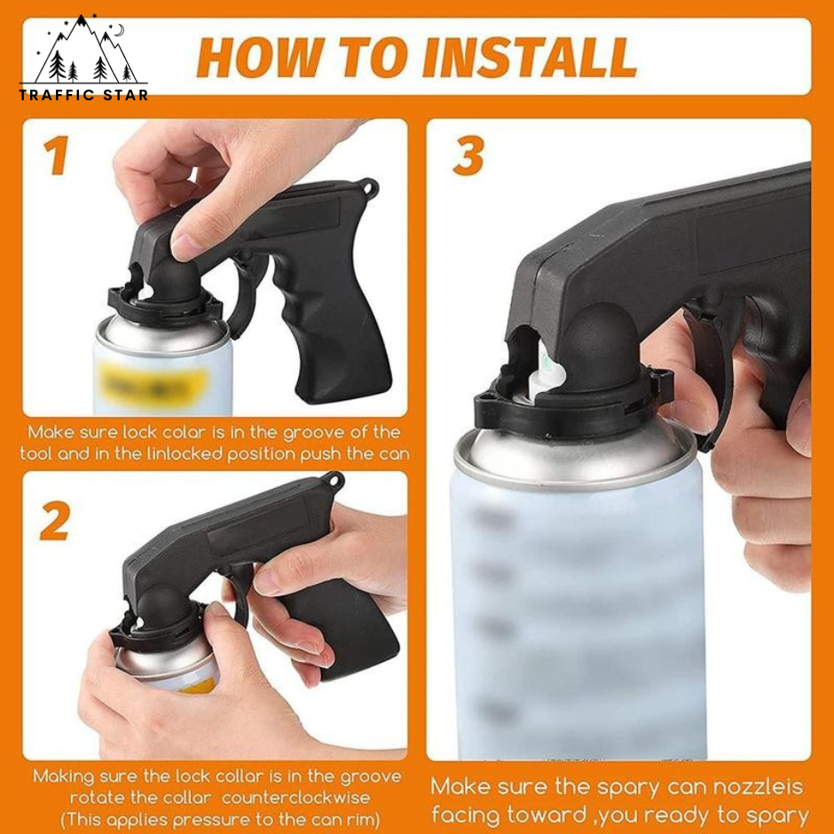 Painting Tool Universal Spray Handler (စပရေးဘူး လက်ကိုင်)