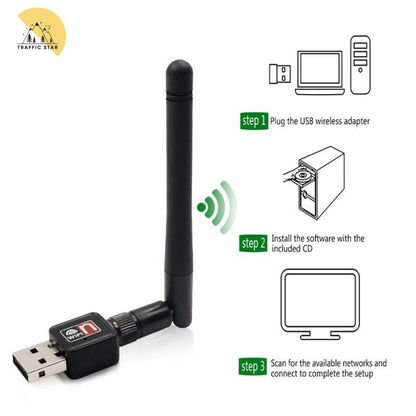Wireless USB Wifi Adapter 2.4GHz 300Mbps