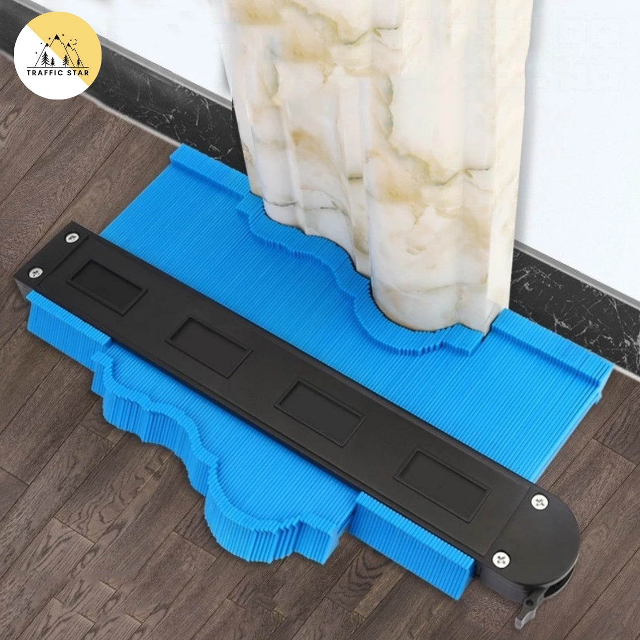 Compact 5-Inch Profile Gauge Tool for Precise Shape Matching