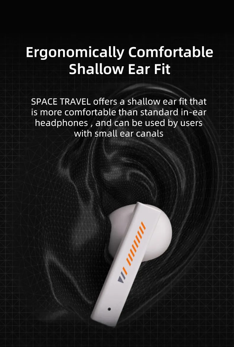 Moondrop Space Travel-Bluetooth 5.3 13mm Dynamic Driver True Wireless Stereo Earphones