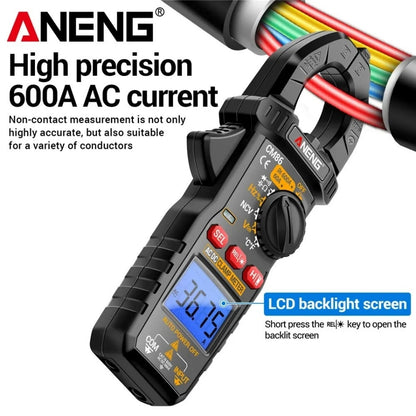 ANENG CM86 Clamp Meter 600A AC/DC Voltage Diode Digital Multimeter NCV Voltage Detection Professional Electrician Tools