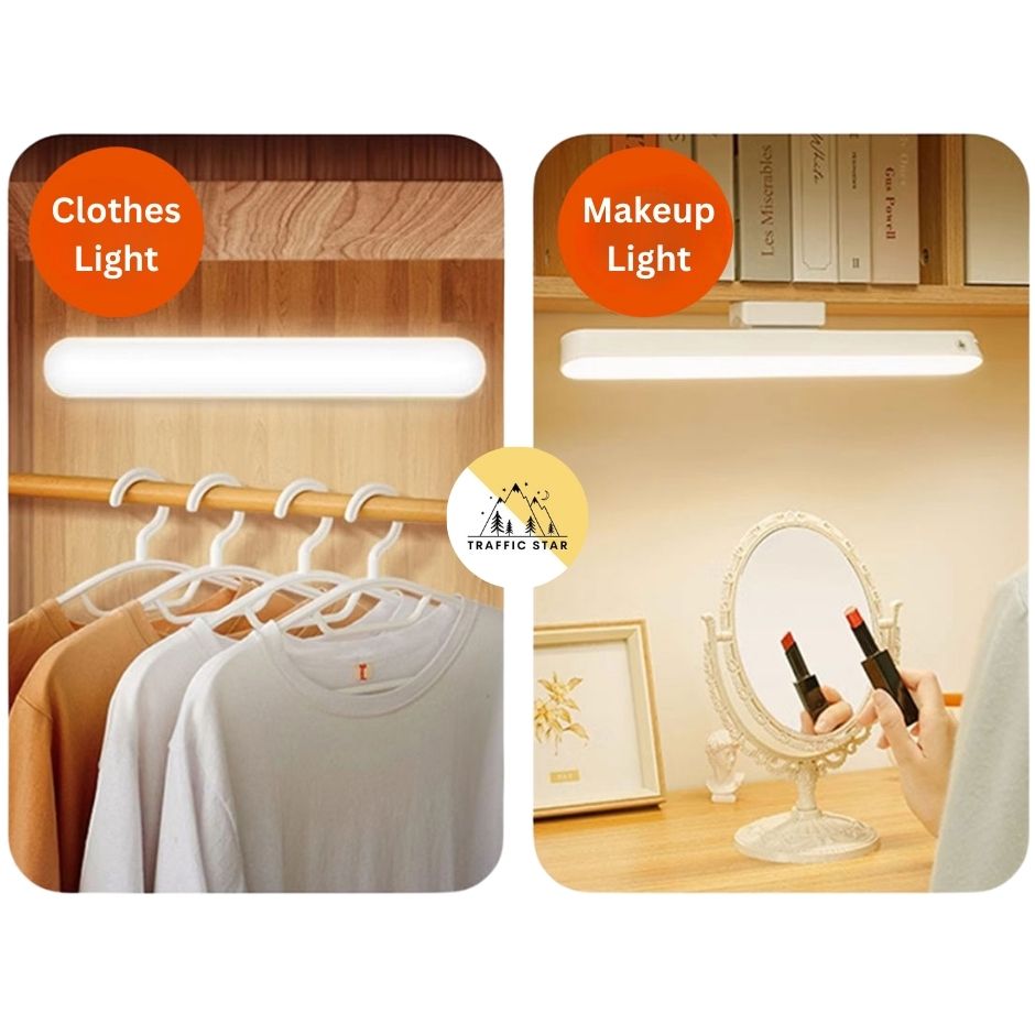 Modi Wall Mount Magnetic 3 Color Light Bar 6W 35cm, 28cm