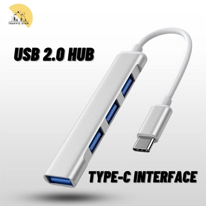 4 Port USB 2.0 Hub Type-C, USB Interface