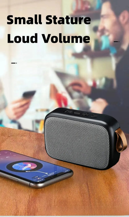 Portable Wireless Bluetooth Speaker FM Radio Mini Bluetooth Music Box Subwoofer Music Player Hifi Bass