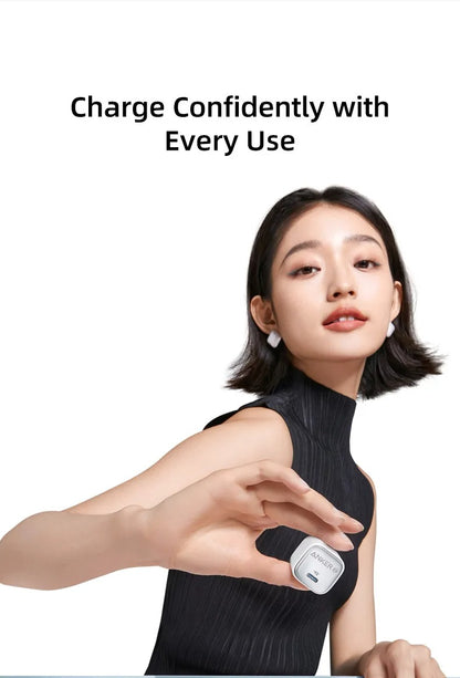 Anker Zolo Charger Type C PIQ 3.0 Foldable PPS Fast Charger (30W)