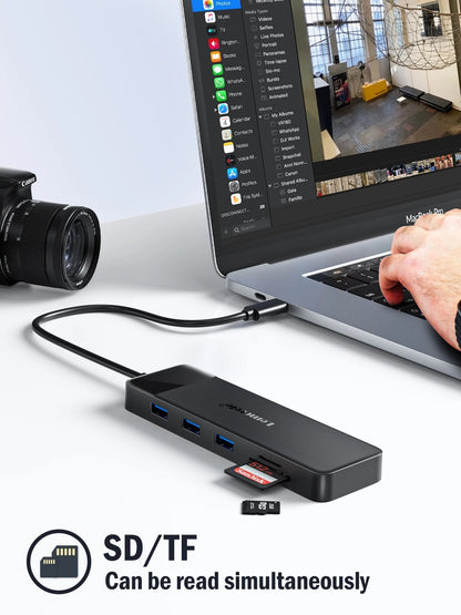 Lemorele USB-C Dock 10 Ports USB Type C to Dual HDMI 4K 30Hz VGA USB 3.0 Adapter PD100W SD Card Reader for MacBook