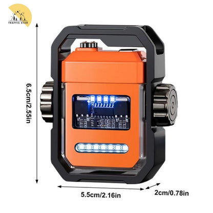 Electric Double Arc Lighter Outdoor use Windproof