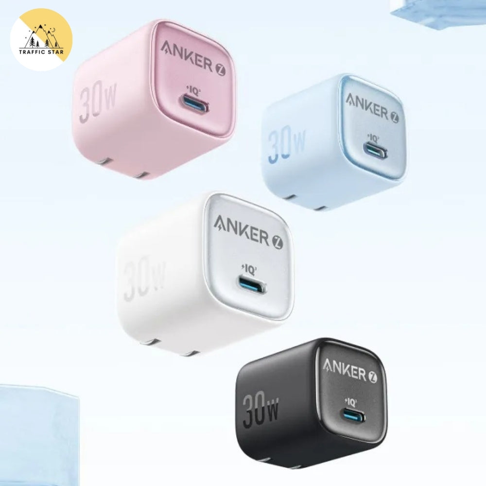 Anker Zolo Charger Type C PIQ 3.0 Foldable PPS Fast Charger (30W)