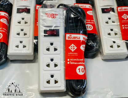 Power Strip Extension 3 sockets