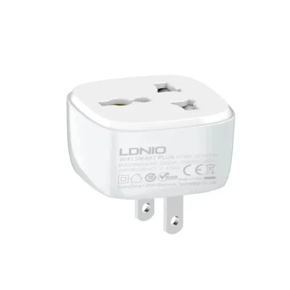 LDNIO Smart Socket With Switch Wifi Remote Control Universal Travel Adapter