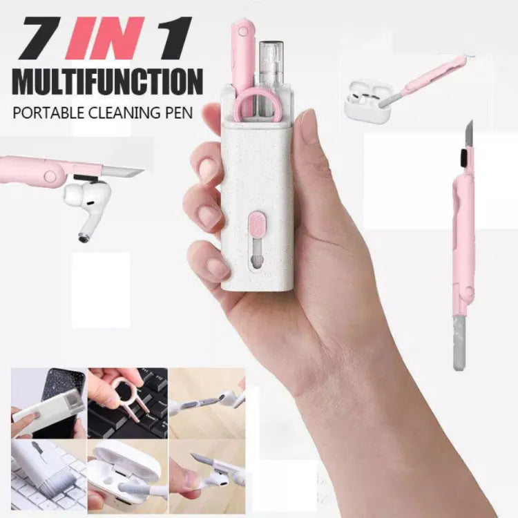 7-in-1 Multipurpose cleaning pen portable cleaning kit