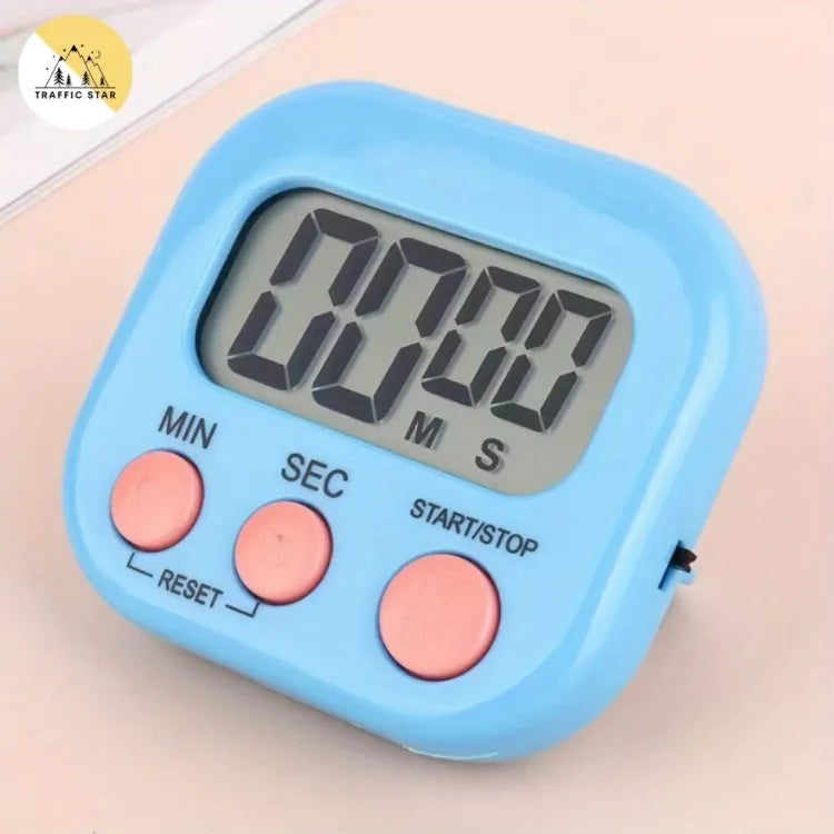 Mini Digital Clock, Student Multifunctional Manual Electronic Timer