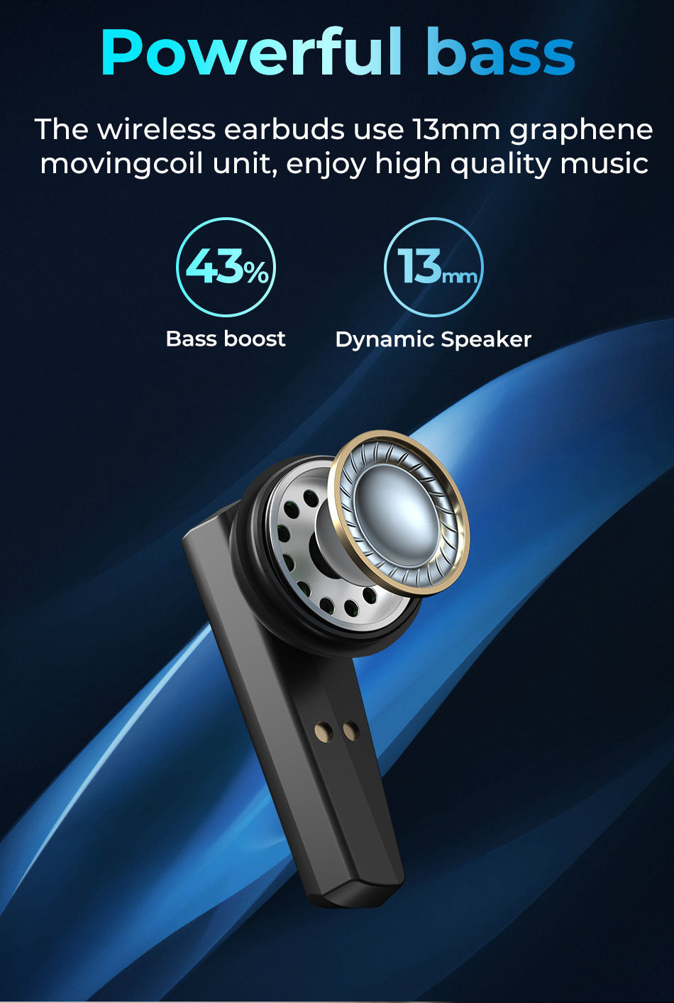 Lenovo Thinkplus XT85 TWS Bluetooth Earbuds Gaming/Music