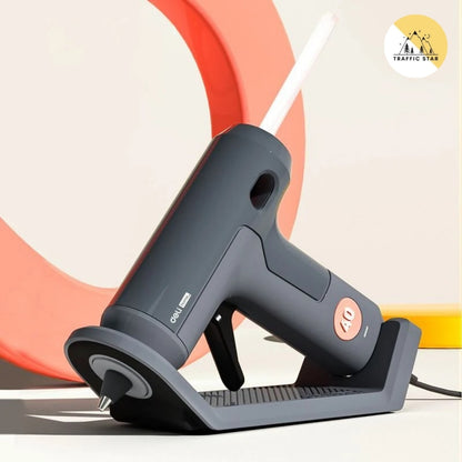 Deli Hot Melt Glue Gun Glue Stick High Viscosity Anti Overflow Strong Fast Thermal Melting DIY Manual Glue Gun Household 7mm Gluestick