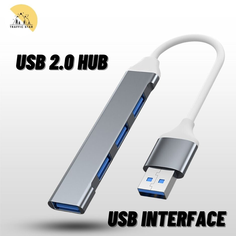 4 Port USB 2.0 Hub Type-C, USB Interface