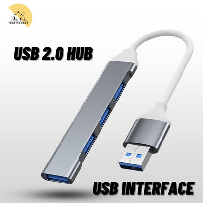 4 Port USB 2.0 Hub Type-C, USB Interface