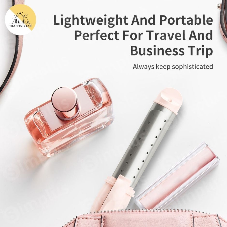 Simplus 2 In 1 Mini Hair Curler/Hair Straightener