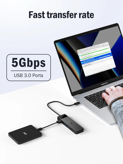 Lemorele USB-C Dock 10 Ports USB Type C to Dual HDMI 4K 30Hz VGA USB 3.0 Adapter PD100W SD Card Reader for MacBook