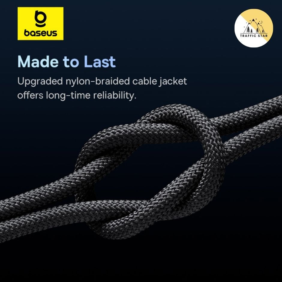 Baseus Tungsten Gold Fast Charging Data Cable 100W
