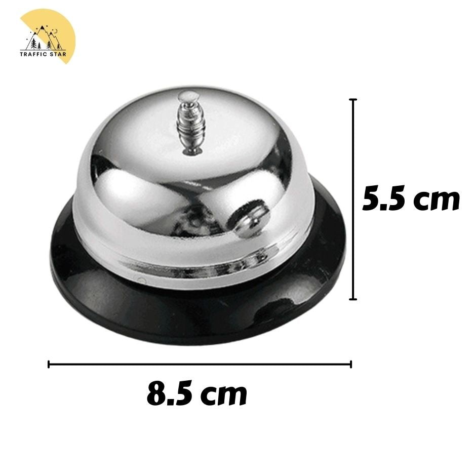 Multipurpose Stainless Steel Call Bell (စားပွဲတင်ခေါင်းလောင်း)