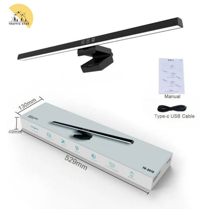 50cm Computer Monitor Light Bar Screen Hanging Lights Stepless Dimming USB Desk Lamp For Study Reading Light Table Monitor Lamp