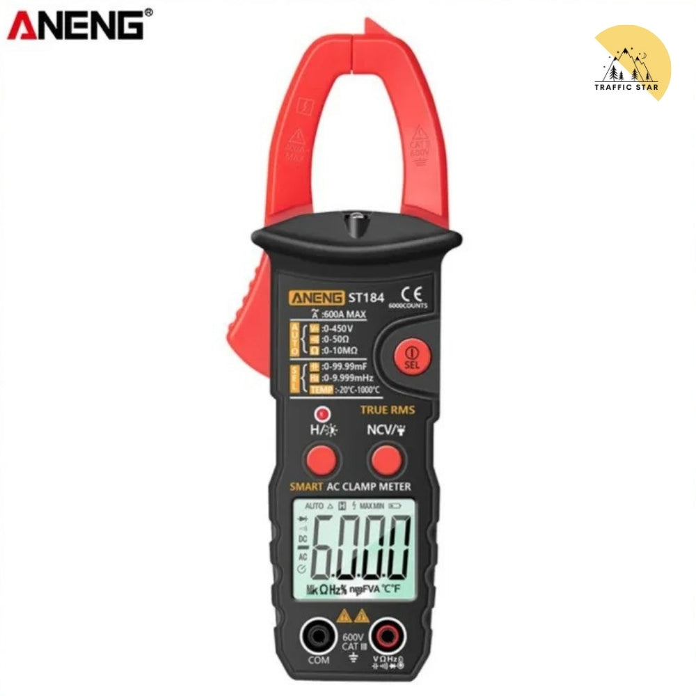 ANENG ST184 6000 Counts Professional Digital Multimeter True RMS AC/DC Voltage Tester AC Current Hz Capacitance Ohm