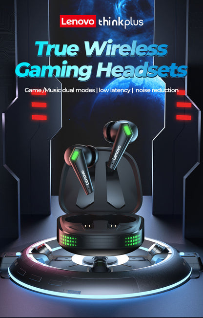 Lenovo Thinkplus XT85 TWS Bluetooth Earbuds Gaming/Music