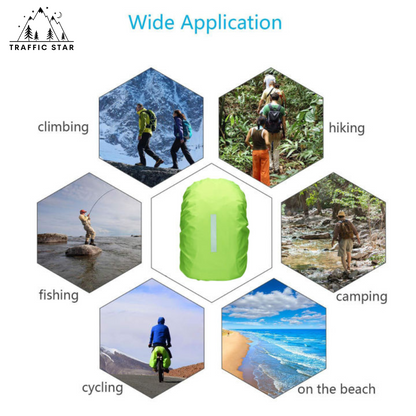 Waterproof backpack cover, outdoor rain cover