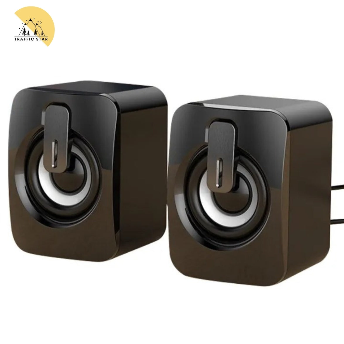 Niye Speakers Notebook speakers, clear sound and strong bass, fashion trend, USB direct power supply, easy to connect