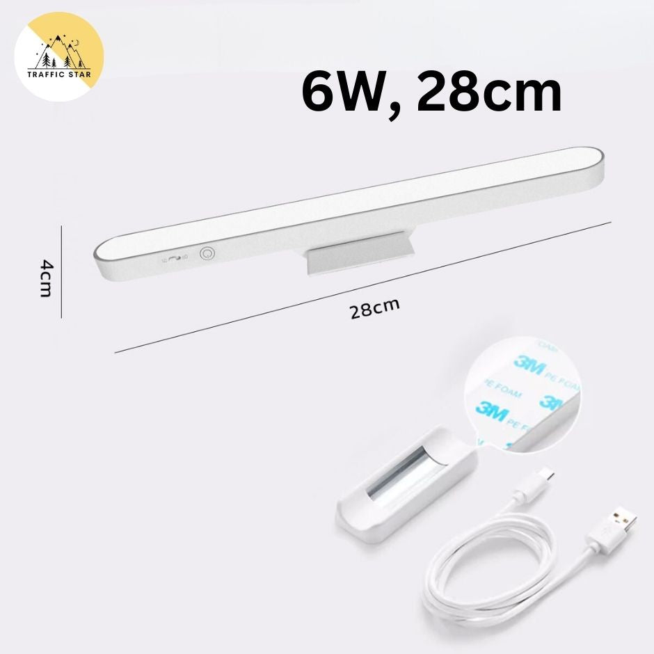 Modi Wall Mount Magnetic 3 Color Light Bar 6W 35cm, 28cm