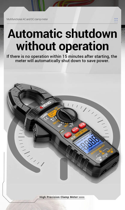 ANENG CM86 Clamp Meter 600A AC/DC Voltage Diode Digital Multimeter NCV Voltage Detection Professional Electrician Tools