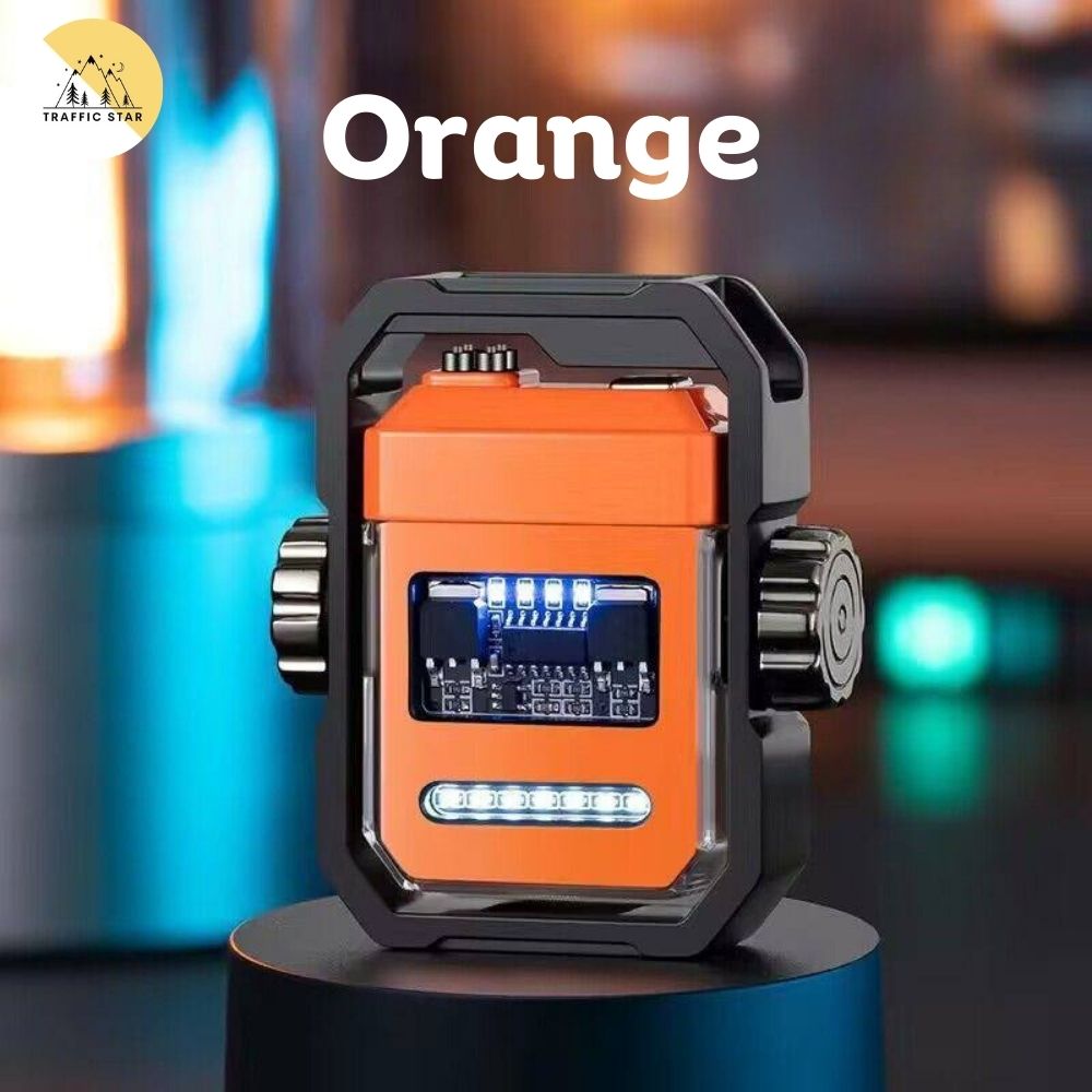 Electric Double Arc Lighter Outdoor use Windproof