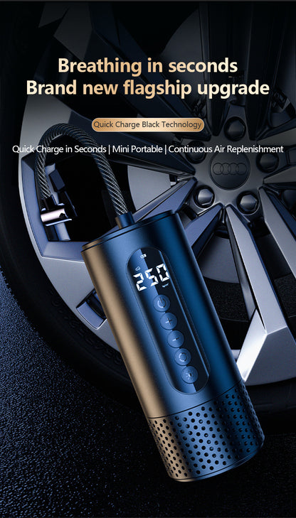Wireless Mini Portable Car Air Pump Car Air Compressor 12V 150PSI